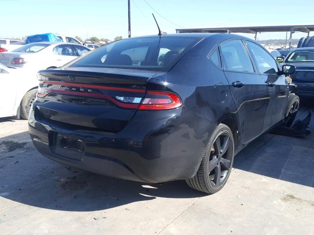 1C3CDFDH5ED830207 - 2014 DODGE DART SE AE BLACK photo 4