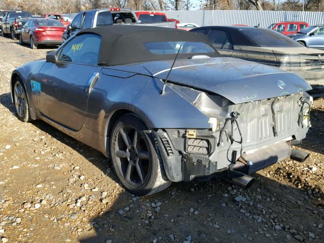 JN1AZ36A95M757350 - 2005 NISSAN 350Z ROADS GRAY photo 3