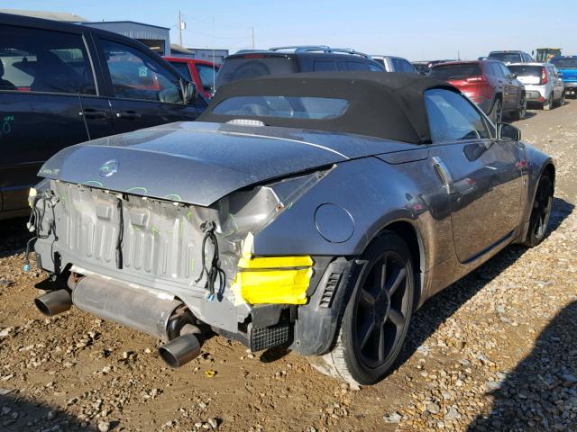 JN1AZ36A95M757350 - 2005 NISSAN 350Z ROADS GRAY photo 4