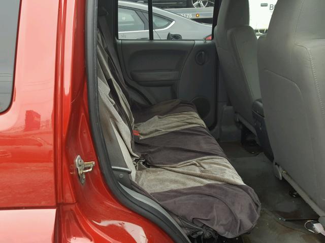 1J4GL38K35W676583 - 2005 JEEP LIBERTY RE RED photo 6