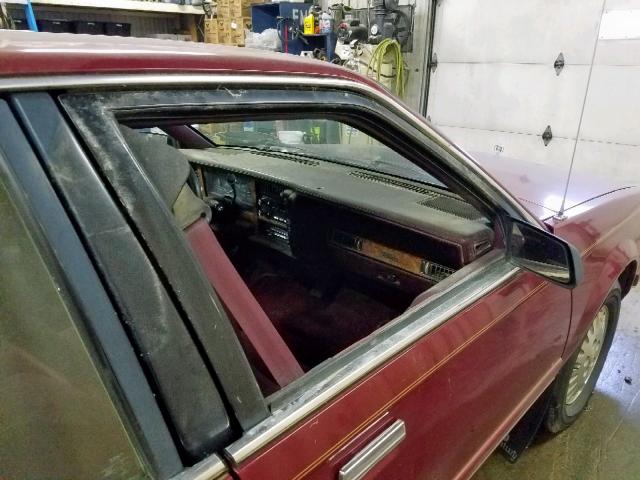 1G4AG55M8T6420739 - 1996 BUICK CENTURY SP MAROON photo 9