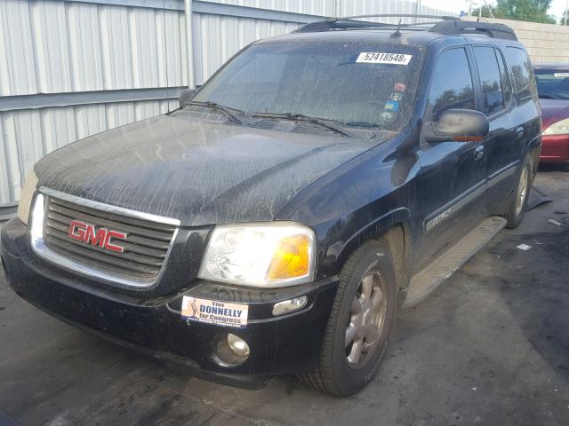 1GKET16S746107596 - 2004 GMC ENVOY XL BLACK photo 2