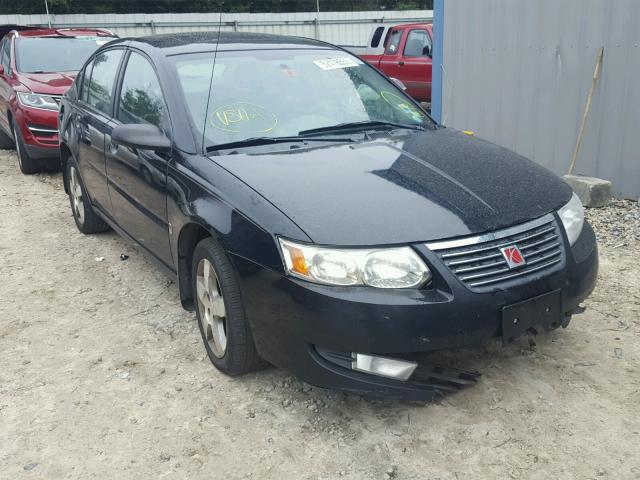 1G8AK55B57Z142916 - 2007 SATURN ION LEVEL BLACK photo 1