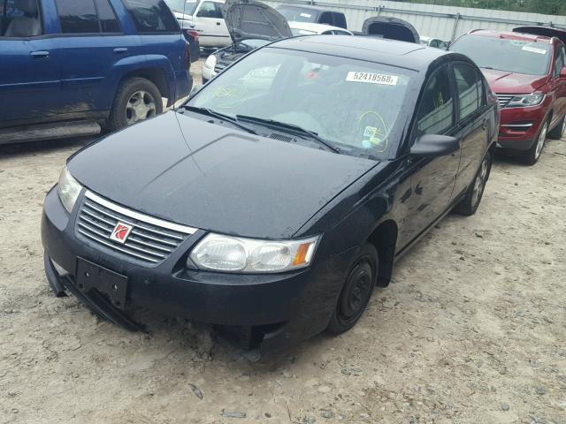 1G8AK55B57Z142916 - 2007 SATURN ION LEVEL BLACK photo 2