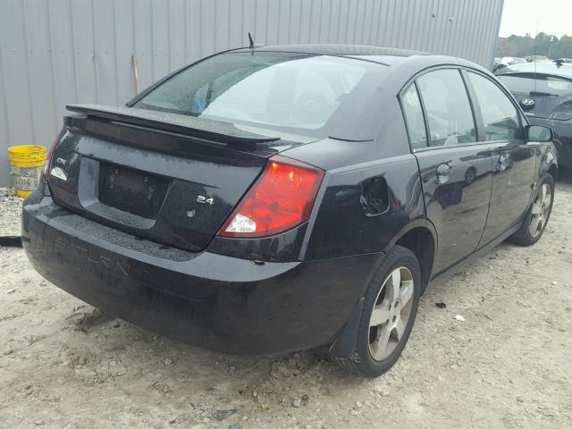 1G8AK55B57Z142916 - 2007 SATURN ION LEVEL BLACK photo 4