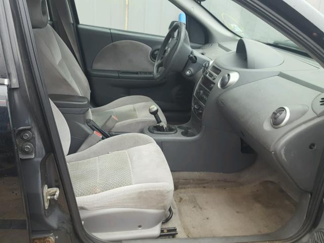 1G8AK55B57Z142916 - 2007 SATURN ION LEVEL BLACK photo 5
