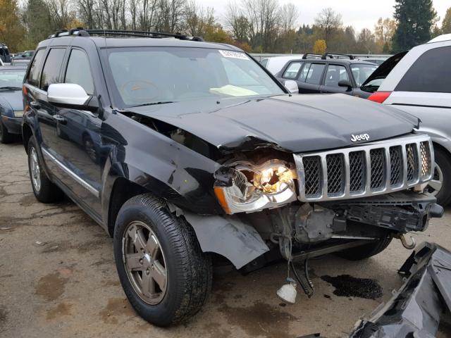 1J8HR68276C121674 - 2006 JEEP GRAND CHER BLACK photo 1