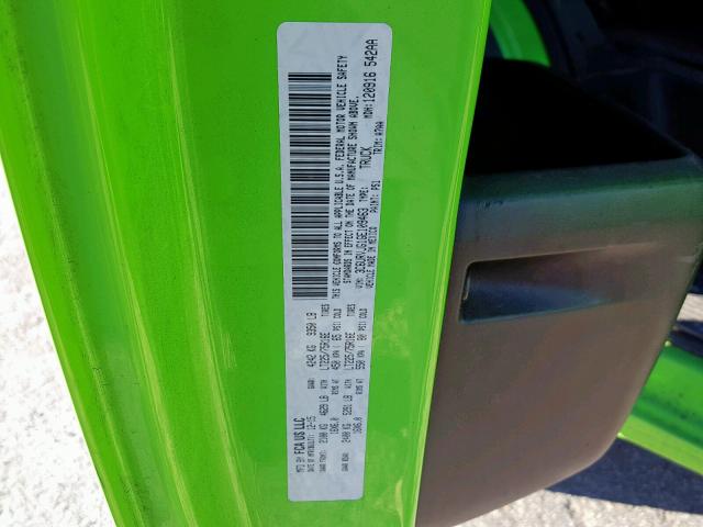 3C6URVJG1GE109463 - 2016 RAM PROMASTER 绿色 照片 10