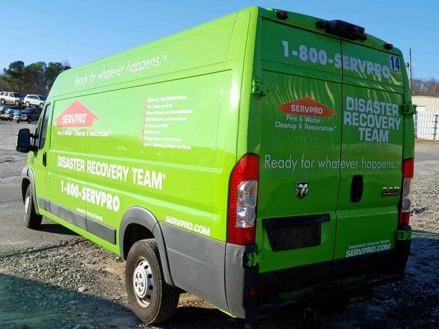 3C6URVJG1GE109463 - 2016 RAM PROMASTER 绿色 照片 3