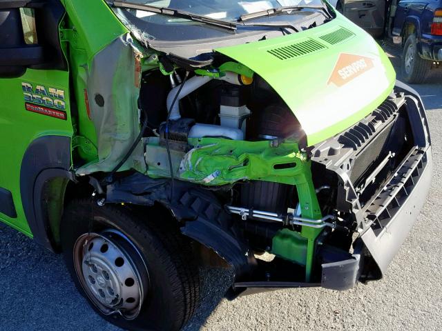 3C6URVJG1GE109463 - 2016 RAM PROMASTER 绿色 照片 9