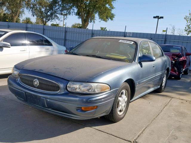 1G4HP54K714190540 - 2001 BUICK LESABRE CU BLUE photo 2