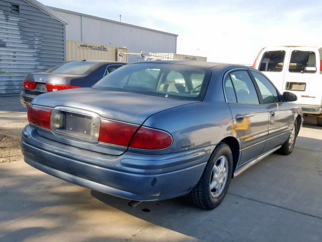 1G4HP54K714190540 - 2001 BUICK LESABRE CU BLUE photo 4