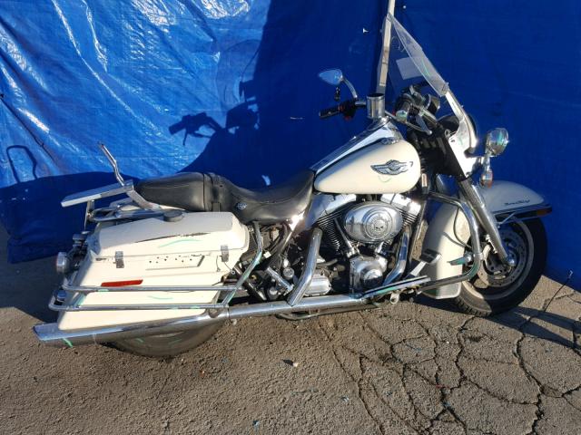 1HD1FHW103Y734224 - 2003 HARLEY-DAVIDSON FLHPI WHITE photo 9