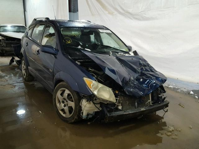 5Y2SL63855Z436530 - 2005 PONTIAC VIBE BLUE photo 1