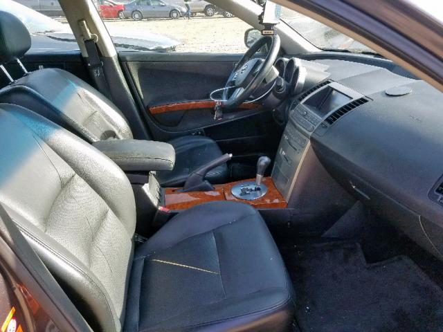 1N4BA41E64C899075 - 2004 NISSAN MAXIMA SE GRAY photo 5