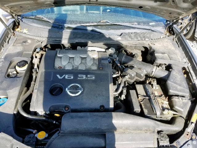 1N4BA41E64C899075 - 2004 NISSAN MAXIMA SE GRAY photo 7