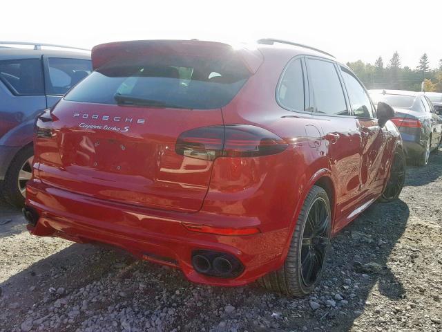 WP1AC2A26GLA85232 - 2016 PORSCHE CAYENNE TU RED photo 4