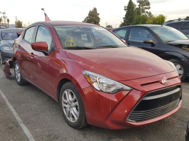 3MYDLBZV1GY102640 - 2016 TOYOTA SCION IA RED photo 1