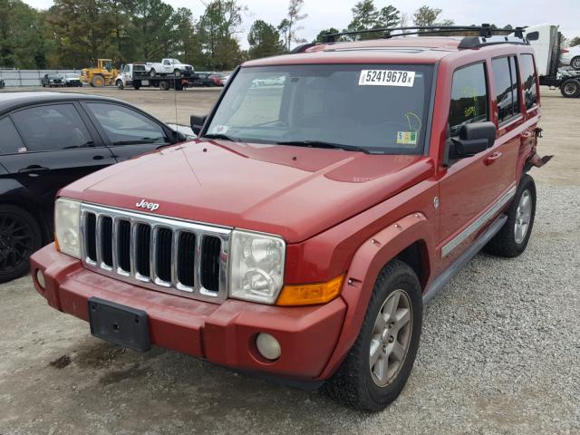 1J8HG58236C245750 - 2006 JEEP COMMANDER Qırmızı foto 2