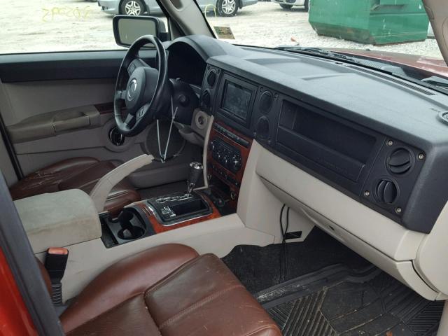 1J8HG58236C245750 - 2006 JEEP COMMANDER Qırmızı foto 5
