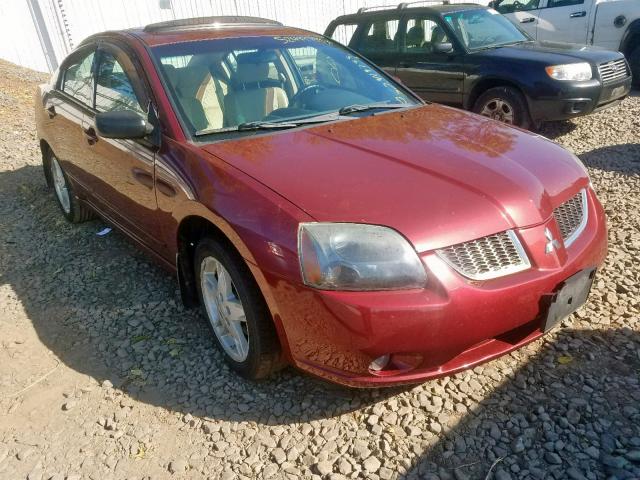 4A3AB76S76E008668 - 2006 MITSUBISHI GALANT GTS BURGUNDY photo 1