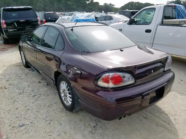 1G2WP52K32F255148 - 2002 PONTIAC GRAND PRIX PURPLE photo 3