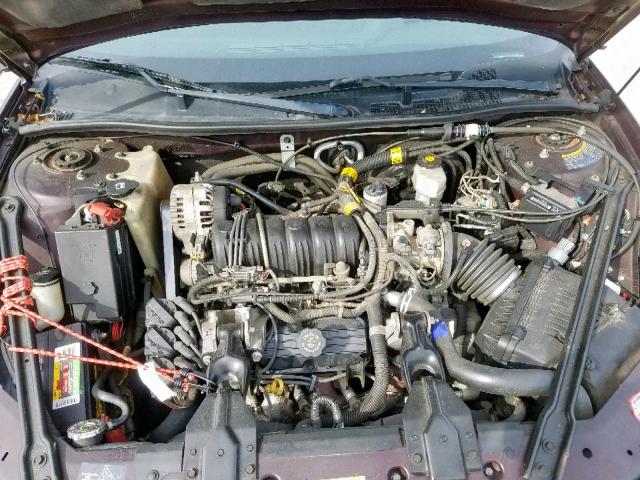 1G2WP52K32F255148 - 2002 PONTIAC GRAND PRIX PURPLE photo 7