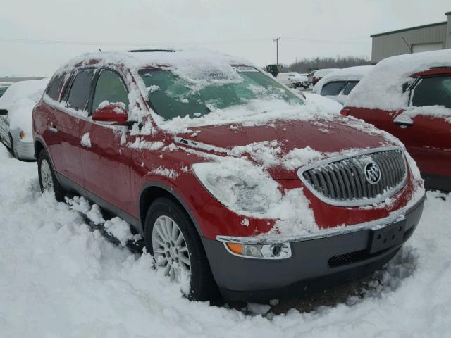 5GAKRCED4CJ299147 - 2012 BUICK ENCLAVE RED photo 1