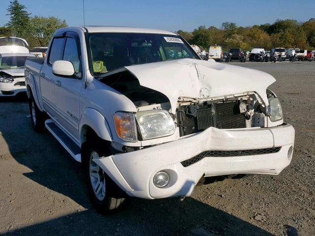 5TBDT48196S540474 - 2006 TOYOTA TUNDRA DOU WHITE photo 1