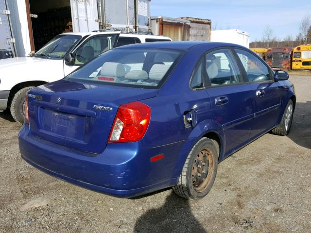 KL5JD56Z86K419681 - 2006 SUZUKI FORENZA PURPLE photo 4