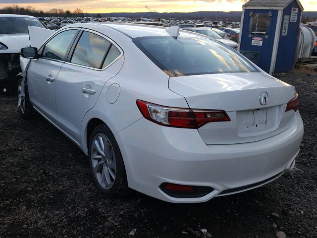 19UDE2F73HA009477 - 2017 ACURA ILX PREMIU WHITE photo 3