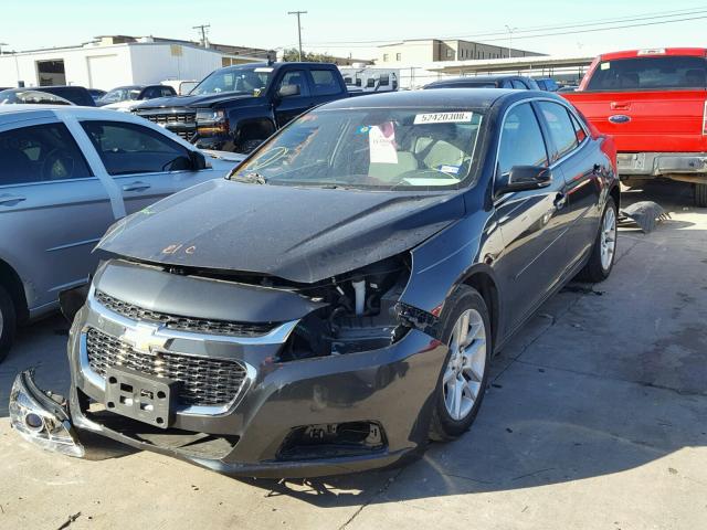 1G11C5SL6FF153125 - 2015 CHEVROLET MALIBU 1LT ნაცრისფერი ფოტო 2