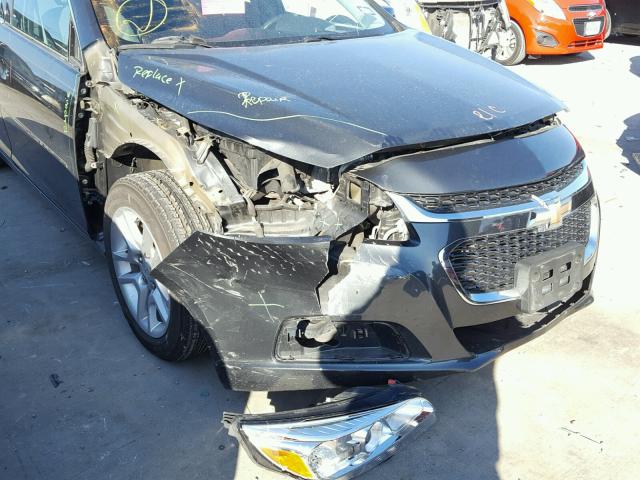 1G11C5SL6FF153125 - 2015 CHEVROLET MALIBU 1LT ნაცრისფერი ფოტო 9