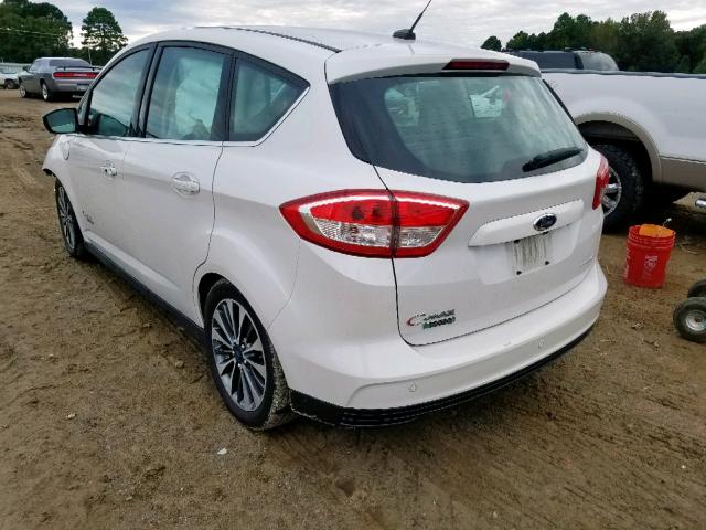 1FADP5FU5HL110031 - 2017 FORD C-MAX TITA WHITE photo 3