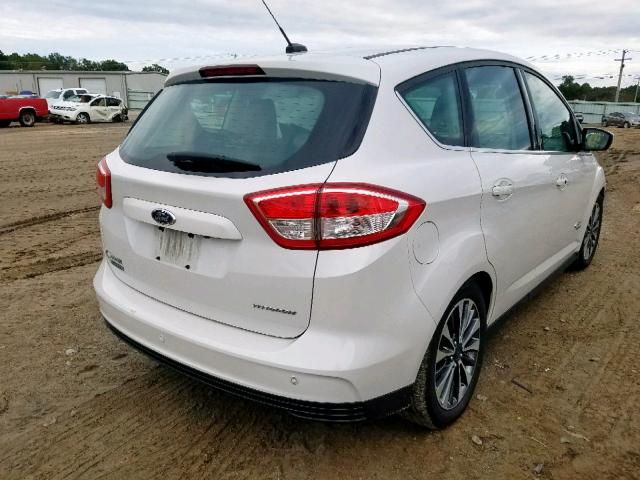 1FADP5FU5HL110031 - 2017 FORD C-MAX TITA WHITE photo 4