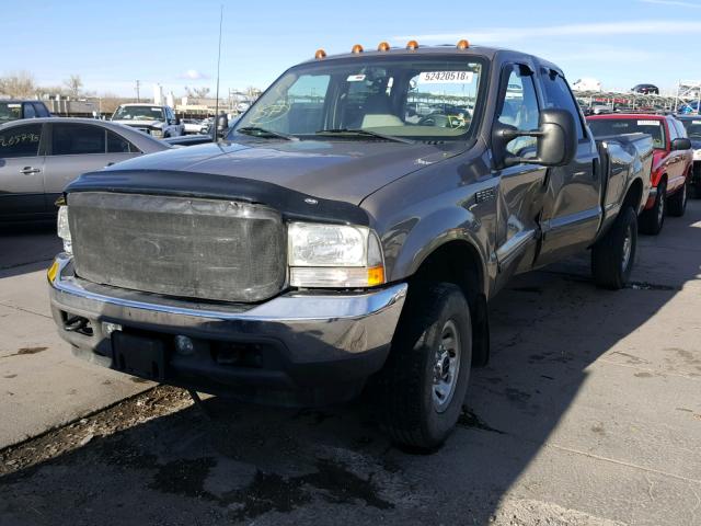 1FTSW31F92EB63635 - 2002 FORD F350 SRW S GOLD photo 2