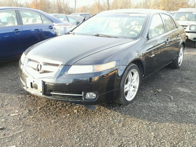 19UUA66277A017751 - 2007 ACURA TL BLACK photo 2