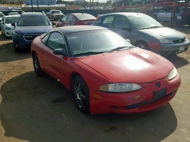 4E3AK44Y9TE340320 - 1996 EAGLE TALON ESI RED photo 1