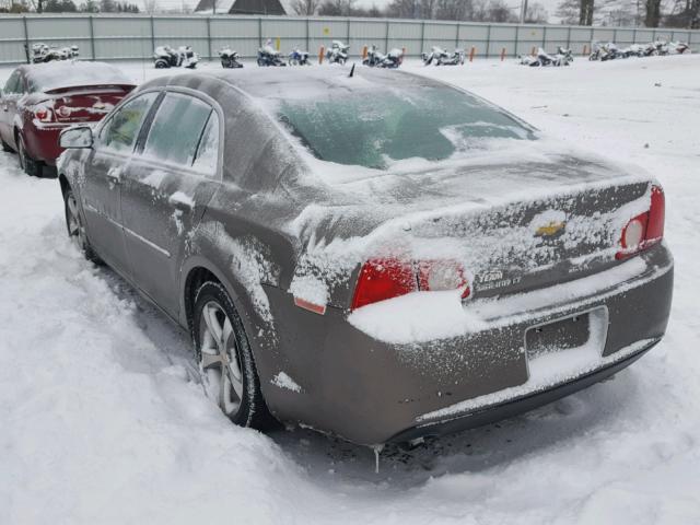 1G1ZC5E11BF302659 - 2011 CHEVROLET MALIBU 1LT GRAY photo 3