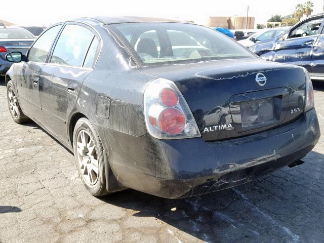 1N4AL11DX5N483838 - 2005 NISSAN ALTIMA S BLACK photo 3