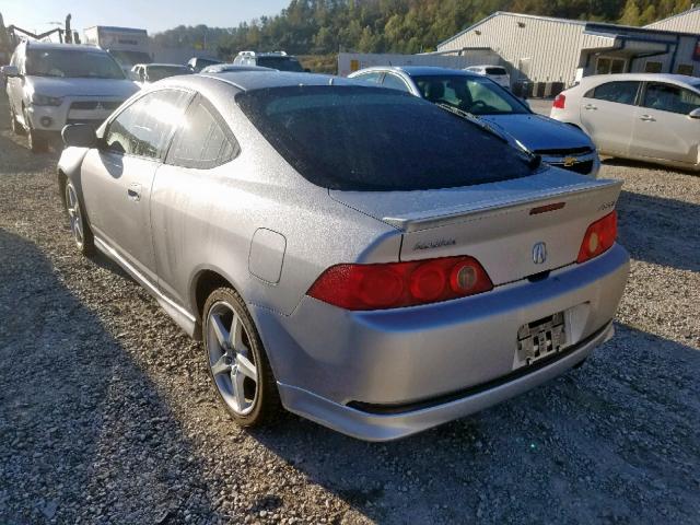 JH4DC530X5S019103 - 2005 ACURA RSX TYPE-S SILVER photo 3