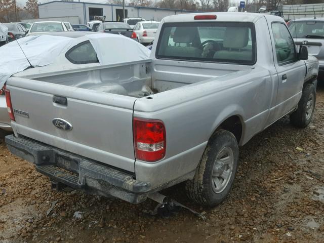 1FTKR1AD3BPA63884 - 2011 FORD RANGER SILVER photo 4