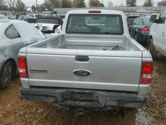 1FTKR1AD3BPA63884 - 2011 FORD RANGER SILVER photo 6