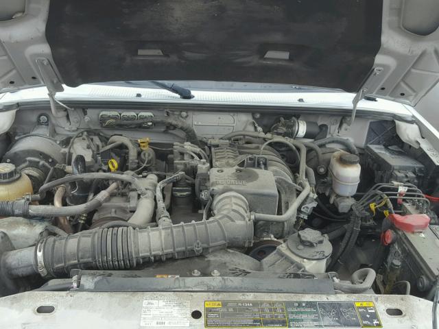 1FTKR1AD3BPA63884 - 2011 FORD RANGER SILVER photo 7