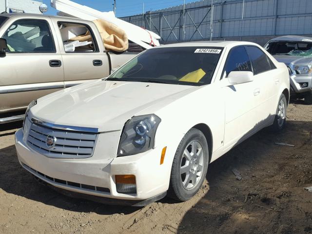 1G6DP577560149495 - 2006 CADILLAC CTS HI FEA WHITE photo 2