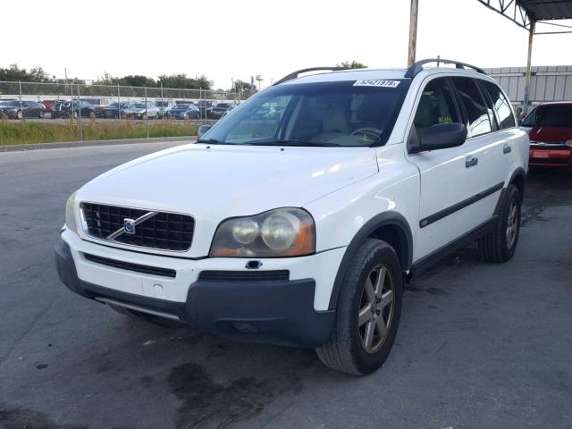 YV4CY592X61255147 - 2006 VOLVO XC90 WHITE photo 2