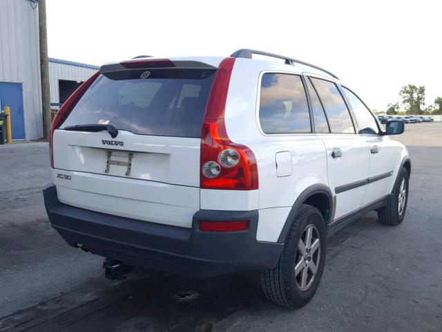 YV4CY592X61255147 - 2006 VOLVO XC90 WHITE photo 4