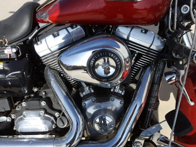 1HD1GZM3XCC315222 - 2012 HARLEY-DAVIDSON FLD SWITCH RED photo 7