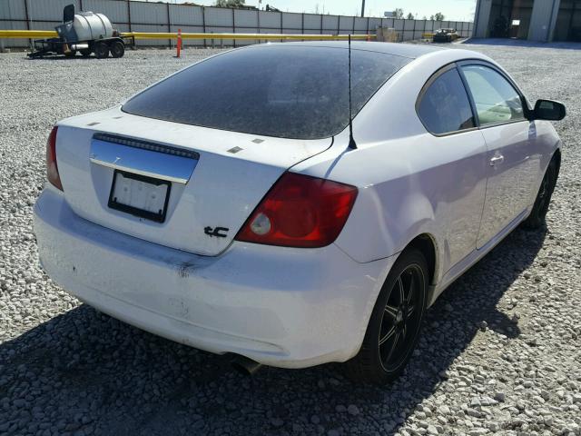 JTKDE167960143480 - 2006 TOYOTA SCION TC 白色 照片 4