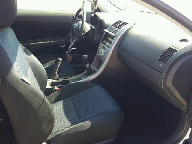 JTKDE167960143480 - 2006 TOYOTA SCION TC 白色 照片 5